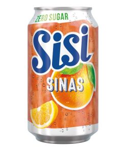 Sisi Sinas 0% suiker Blikjes 33cl Tray 24 Stuks