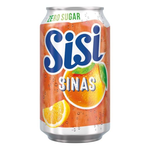 Sisi Sinas 0% suiker Blikjes 33cl Tray 24 Stuks
