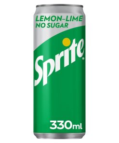 Sprite Blikjes 33cl NL Tray 24 Stuks Zonder Suiker