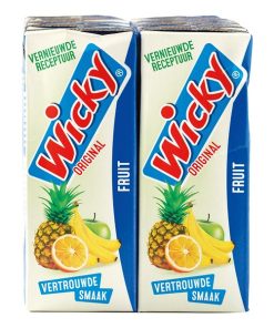 Wicky Drink Fruit 20cl Tray 30 Pakjes
