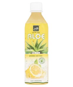 Aloë Vera Drink Lemon Pet Flesjes Doos 50cl 20 Stuks