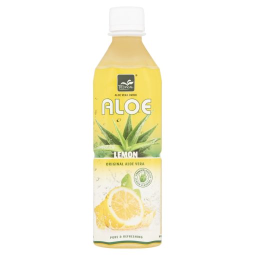 Aloë Vera Drink Lemon Pet Flesjes Doos 50cl 20 Stuks