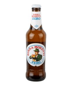 Birra Moretti Zero 0.0 Alcoholvrij Bier Flesjes 33cl Doos 24 flesjes