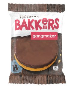 Boom Gang Maker Cake met chocolade laagje 95gr Apart Verpakt Doos 30 stuks