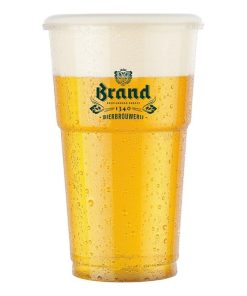 Brand Plastic Bierglas PP Bierbekers 25cl Doos 1250 Stuks