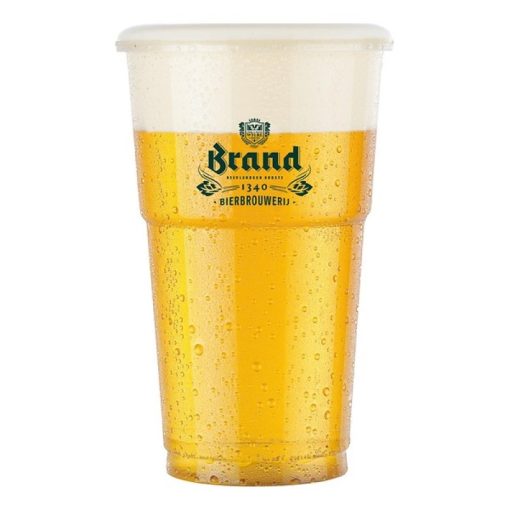 Brand Plastic Bierglas PP Bierbekers 25cl Doos 1250 Stuks