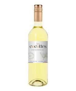 Les Cocottes Chardonnay Alcoholvrije Biologische Wijn Doos 6 flessen 75cl