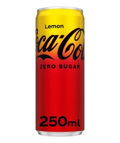 Coca Cola Zero Lemon Blikjes 25cl Tray 12 Stuks