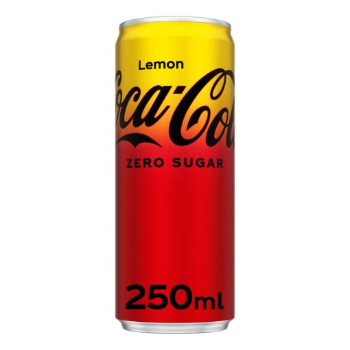 Coca Cola Zero Lemon Blikjes 25cl Tray 12 Stuks