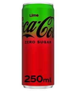 Coca Cola Zero Lime Blikjes 25cl Tray 12 Stuks