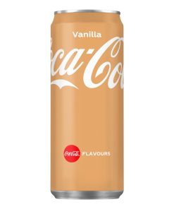 Coca Cola Vanilla Blikjes 33cl Tray 24 Stuks
