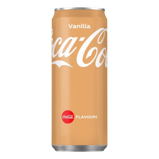 Coca Cola Vanilla Blikjes 33cl Tray 24 Stuks