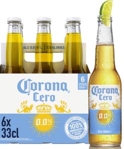 Corona Cero 0.0 Bier Flesjes Doos 24 Flesjes 33cl