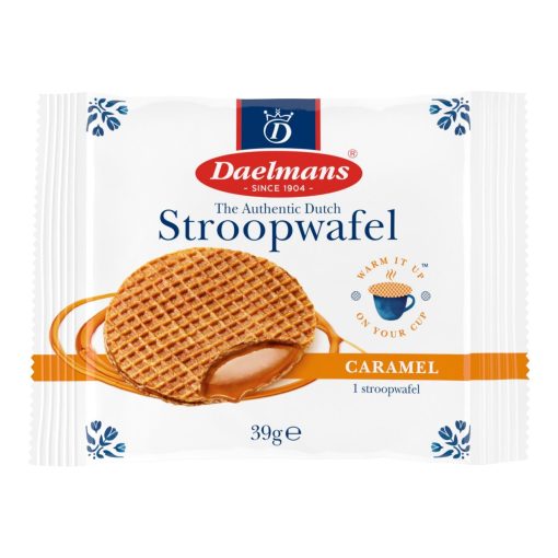 Daelmans Stroopwafels single 39 gramApart Verpakt Doos 36 stuks