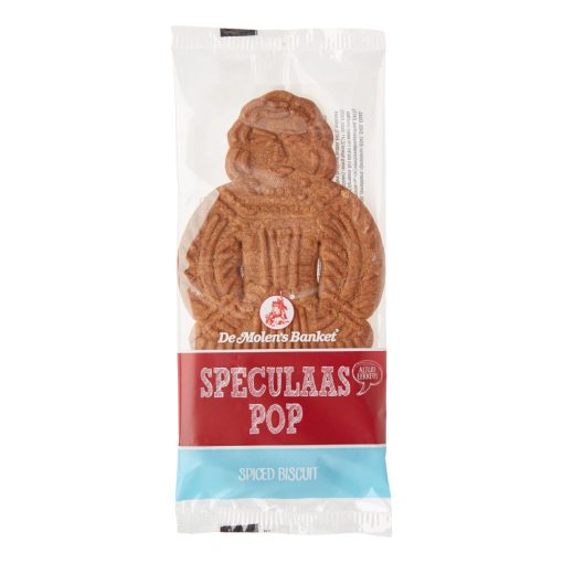 De Molen Speculaas Poppen 50gr Apart Verpakt Doos 22 stuks