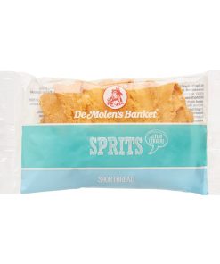 De Molen Sprits Koeken 38gr Apart Verpakt Doos 40 stuks