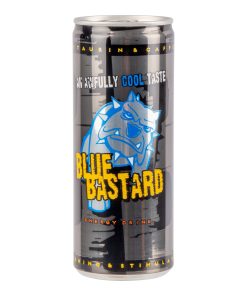 Blue Bastard Energy Drink Blikjes 25cl Tray 24 Stuks