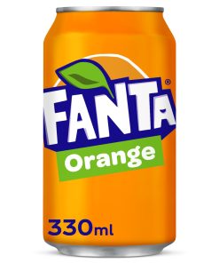 Fanta Sinas Blikjes 33cl Tray 24 Stuks (DK)