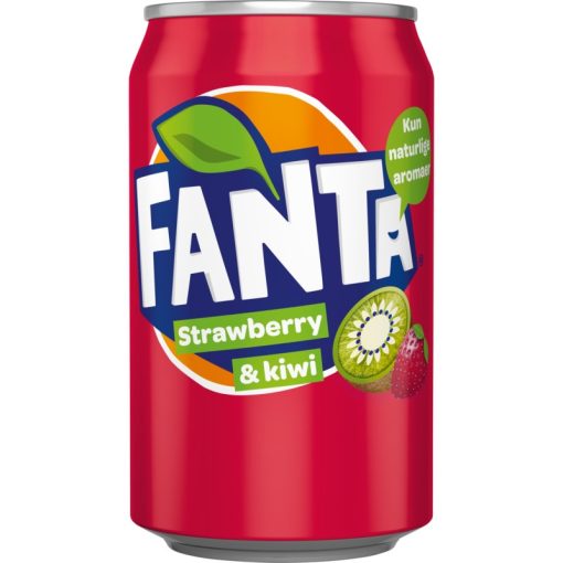 Fanta Strawberry Kiwi Blikjes 33cl Tray 24 Stuks (DK)