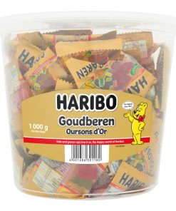 Haribo Goudbeertjes Snoepjes Silo Emmer 100 stuks