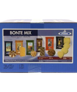 Hoppe Bonte Mix Koekjes Classic Apart Verpakt 8gr Doos 150 stuks