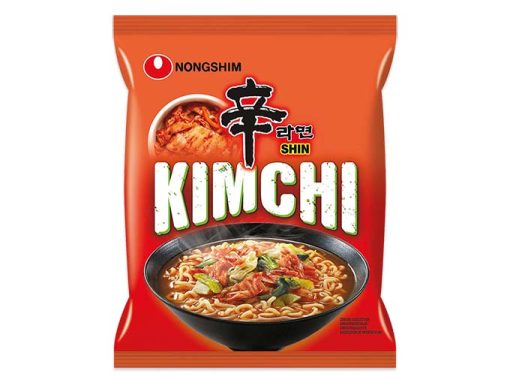 Kimchi Ramen Instant Noodles Nongshim 120 gram Doos 20 zakjes (0,97pst)