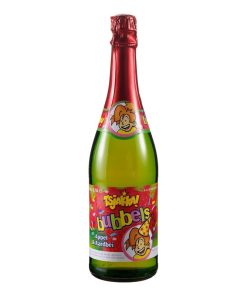Kinderchampagne Appel Aarbei Tjakka Bubbels Fles 75cl (Alcoholvrij)
