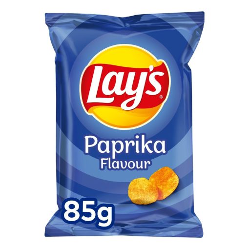 Lay's Chips Paprika zakken 100 gram Doos 12 Stuks