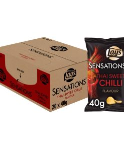 Lay's Sensations Sweet Chilli Chips Kleine Mini Zakjes 40 gram Doos 20 Stuks