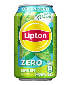 Lipton Zero Green Ice Tea 33cl Blikjes Tray 24 Stuks