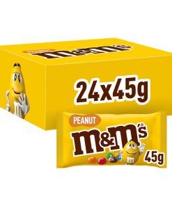 M&M's Pinda - Melk Chocolade Singles 24x45g