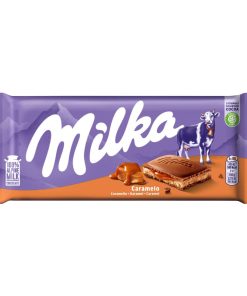 Milka Chocolade Reep Karamel 5 repen x 100 gram