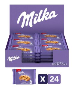 Milka Cookies sensations 52 gram Doos 24 Stuks