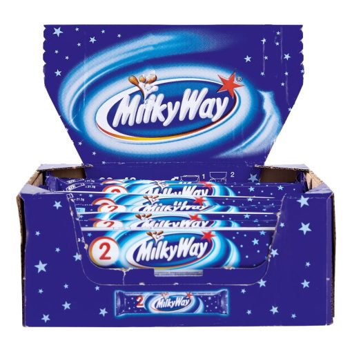 Milky Way Chocoladerepen 43 Gram Doos 28 Stuks