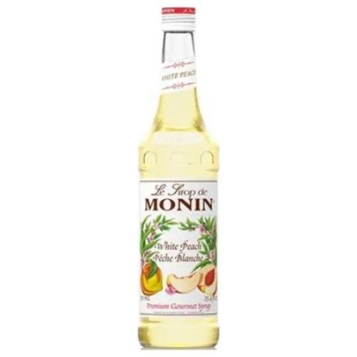 Monin White Peach Siroop 70cl