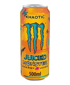 Monster Juiced Khaotic Energy Drink Blikjes 50cl Tray 12 stuks