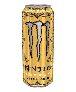 Monster Ultra gold Energy Drink Blikjes 50cl Tray 12 stuks