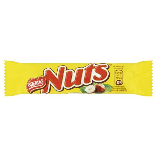 Nuts Chocoladerepen 42 Gram Doos 24 Stuks - Afbeelding 2