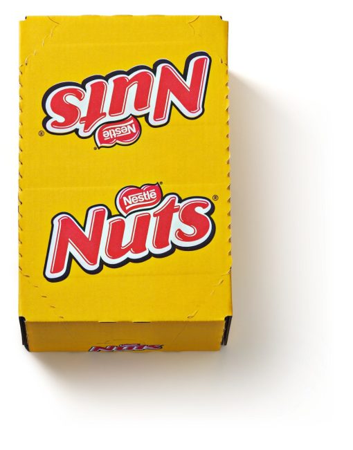 Nuts Chocoladerepen 42 Gram Doos 24 Stuks