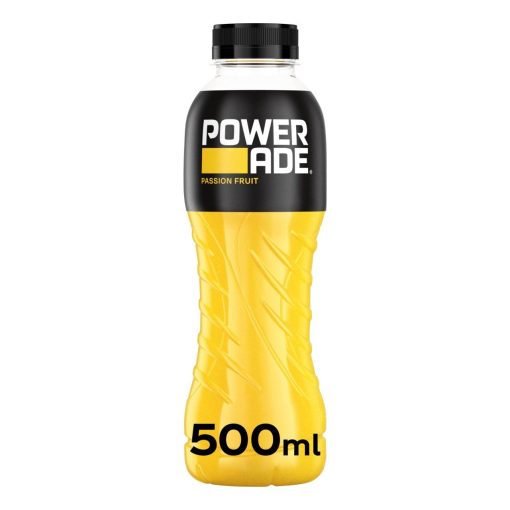 Powerade Passion Flesjes 50cl Sportdrank Tray 12 Stuks