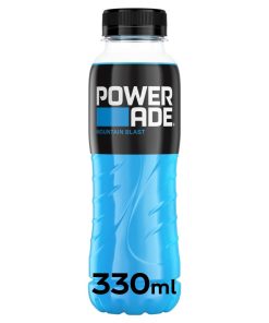 Powerade Mountain Blast Flesjes 33cl Tray 24 Stuks