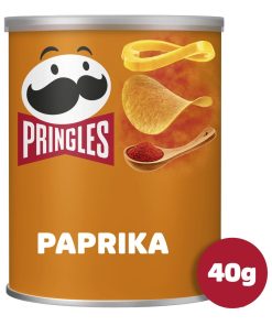 Pringles Paprika 40 gram Tray 12 Blikken