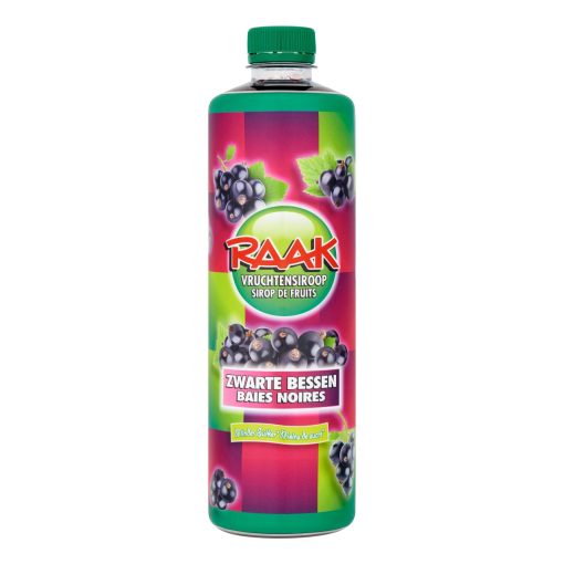 Raak Limonade Siroop Cassis 75cl Pak 6 Stuks