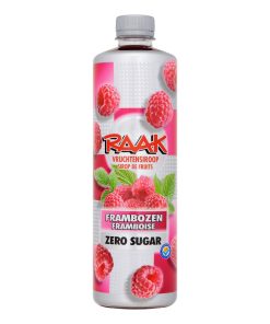 Raak Limonade Siroop Framboos ZERO 75cl Pak 6 Stuks