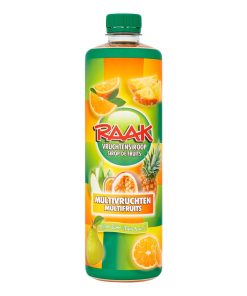 Raak Limonade Siroop Multivruchten 75cl Pak 6 Stuks