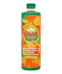 Raak Limonade Siroop Sinaasappel 75cl Pak 6 Stuks