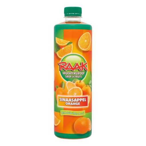 Raak Limonade Siroop Sinaasappel 75cl Pak 6 Stuks