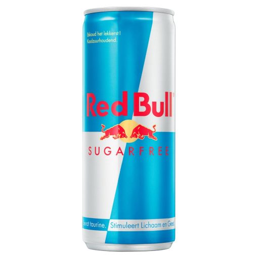 Red Bull Sugar Free Suikervrij Blikjes 25cl Tray 24 Stuks - Afbeelding 2