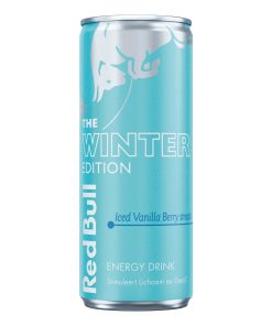 Red Bull Winter Edition Iced Vanilla Berry Blikjes Tray 12 Stuks