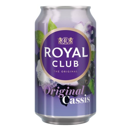 Royal Club Cassis Blikjes 33cl Tray 24 Stuks
